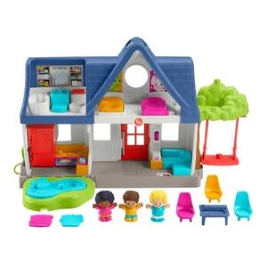 Fisher-Price little people electronic playhouse friends play together li…